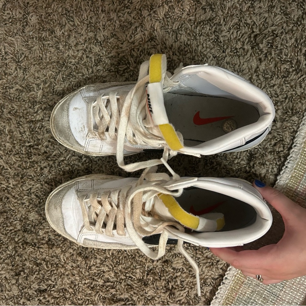 Nike Blazers size 8